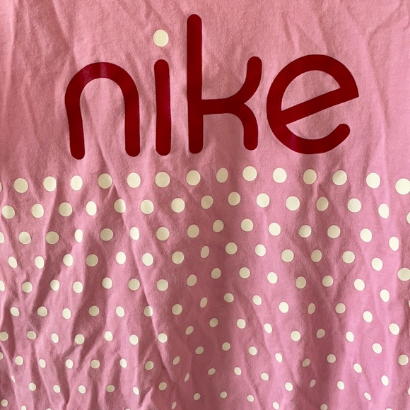 Nike Girls’ Pink Logo Tee - Picture 2 of 4
